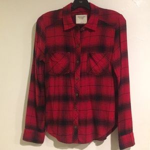 Abercrombie & Fitch plaid shirt